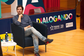 César Bona en el coloquio "Dialogando". Facultad de Derecho. Enero de 2017