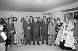 Málaga. Inauguración y bendición del obrador de la confitería La Imperial. Junio de 1963