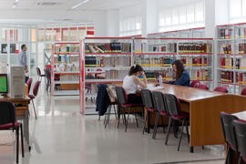 Biblioteca de Derecho "Alejandro Rodríguez Carrión". Campus de Teatinos. Octubre de 2012