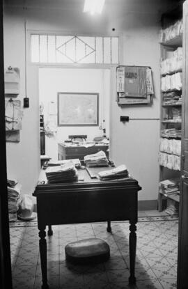 Málaga. Oficina de Renfe. Febrero de 1963