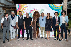 José Narváez, Diego Vera y Elsa Álvarez con la Free Soul Band. Festival solidario en los Baños de...
