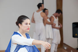 Representación de la obra "La Gaviota" de la compañía Mu Teatro. Paraninfo. Octubre de ...