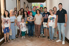Foto de grupo tras el taller transversal "Descubre #tuCIENxCIEN". Cursos de Verano de l...