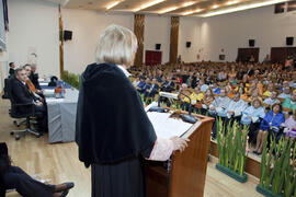 Apertura del Curso Académico 2012/2013 de la Universidad de Málaga. Paraninfo. Octubre de 2012