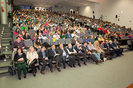 Público asistente al acto inaugural del 6º Congreso Internacional de Actividad Física Deportiva p...