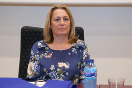 María del Carmen Montañez. Graduación y clausura del curso del Aula de Mayores de la Universidad ...
