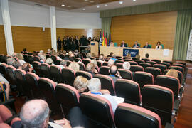 Inauguración del XXVI Encuentro Anual de la Asociación Von Humboldt de España. Edificio del Recto...