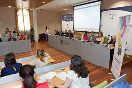 Presentación de los cursos de verano de la Universidad de Málaga. Rectorado. Mayo de 2014