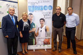Presentación del evento deportivo UMA y Unicaja "Ser único, formamos equipo". Rectorado...