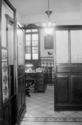 Málaga. Oficina de Renfe. Febrero de 1963