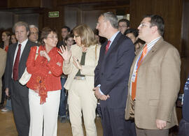Visita del ministro Jesús Caldera. 2º Congreso Internacional de Actividad Físico-Deportiva para M...