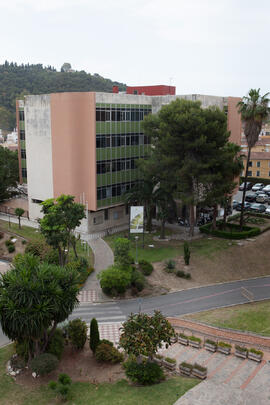 Pabellón de Gobierno. Campus de El Ejido. Mayo de 2015