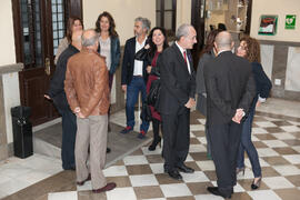 Inauguración de la exposición "Málaga, 50 años de la Facultad de Económicas" en el Arch...