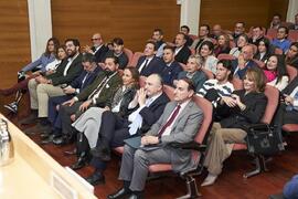 Asistentes a los I Premios del Aula de Economía y Deporte de la Universidad de Málaga. Edificio d...