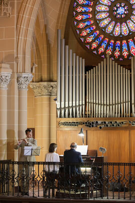 Concierto de flauta travesera y órgano. Iglesia del Sagrado Corazón. Junio de 2016