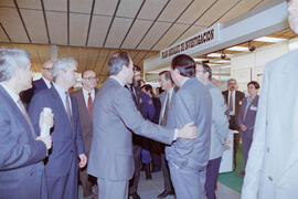 Inauguración del Salón Internacional del Estudiante. Córdoba. Febrero de 1994