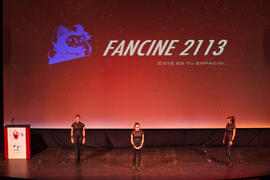 Gala Inaugural de la XXIII edición de Fancine. Teatro Cervantes. Noviembre de 2013