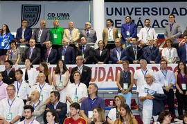 Palco de autoridades. Ceremonia de apertura del Campeonato del Mundo Universitario de Balonmano. ...