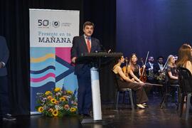 Gaspar Garrote presenta el Concierto Conmemorativo del 50 Aniversario de la Universidad de Málaga...