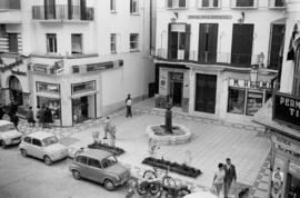 Málaga. Plaza del Carbón. Mayo de 1963
