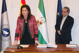 Toma de Posesión de Olga Guerrero Pérez como Directora de Secretariado de Proyección y Cooperació...