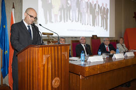 José Juan Benítez Rochel en el acto conmemorativo del 50 Aniversario de la Facultad de Económicas...