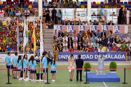 Inauguración del 14º Campeonato del Mundo Universitario de Fútbol Sala 2014 (FUTSAL). Antequera. ...