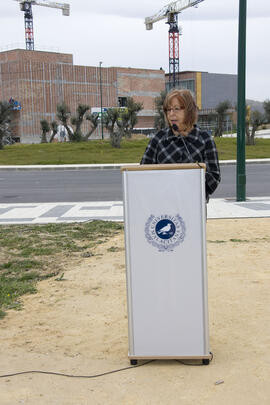 Firma de la recepción de la primera fase urbanizable de la ampliación del Campus de Teatinos de l...