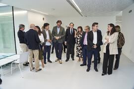 Visita a la nueva facultad de Psicología y Logopedia de la Universidad de Málaga tras su inaugura...