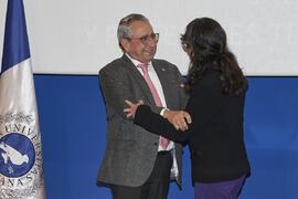 Toma de posesión de María Purificación Subires Mancera como profesora titular del Área de Periodi...