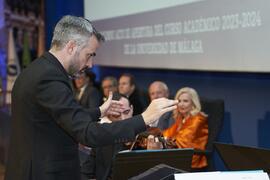 Santiago Jesús Otero Vela. Apertura del Curso Académico 2023/2024 de la Universidad de Málaga. Pa...