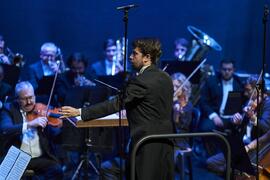José Luis López Antón dirige la Orquesta Sinfónica de Málaga. Concierto Conmemorativo del 50 Aniv...