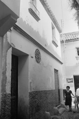Málaga. Casa en Calle Priego. Julio de 1963