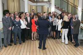 Foto de grupo tras la toma de posesión de los directores de Secretariado y nuevos cargos de la Un...