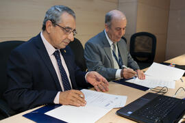 Firma del convenio marco de cooperación de la Universidad de Málaga con la Universidad Federal de...