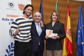 Entrega de Premio del Aula de Economía y Deporte de la Universidad de Málaga a Francisco Javier I...