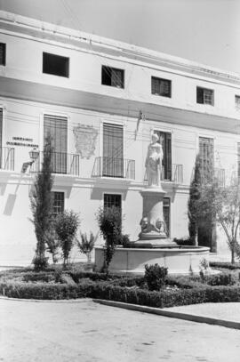 Málaga. Plaza de San Francisco. Mayo de 1963
