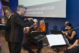 Actuación musical. Apertura del Curso Académico 2023/2024 de la Universidad de Málaga. Paraninfo....