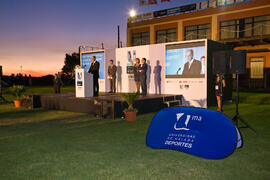 Intervención de Leonz Eder. Inauguración del Campeonato Mundial Universitario de Golf. Antequera ...