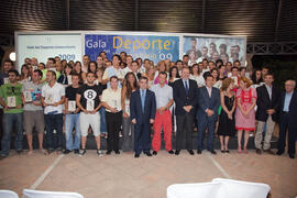 Gala del deporte de la Universidad de Málaga. Jardín Botánico. Junio de 2009