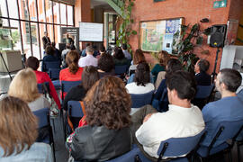 Presentación de la Semana del Libro y la Lectura en la Biblioteca de la Universidad de Málaga. Bi...
