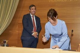 Toma de posesión de María Jesús Martínez Silvente como nueva Vicerrectora Adjunta de Política Soc...