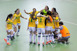 Partido Brasil contra España. 14º Campeonato del Mundo Universitario de Fútbol Sala 2014 (FUTSAL)...