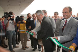 Inauguración de la ampliación del Campus de Teatinos de la Universidad de Málaga. Septiembre de 2009