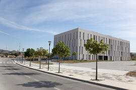 Obras de la ampliación del Campus de Teatinos. Mayo de 2012