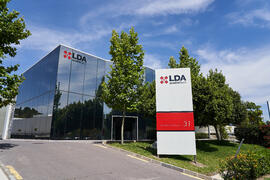 Edificio de LDA Audio Tech. Málaga TechPark. Junio de 2021