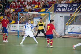 Partido España contra Eslovaquia. 14º Campeonato del Mundo Universitario de Fútbol Sala 2014 (FUT...