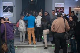 Momentos previos a la gala inaugural de la XXV edición de Fancine de la Universidad de Málaga. Te...