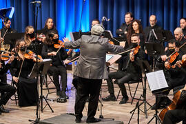 Miguel Romea dirige el Concierto de Bandas Sonoras de la 31 edición de Fancine de la Universidad ...