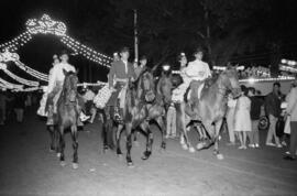 Feria de Málaga. Parque de Málaga. Agosto de 1963